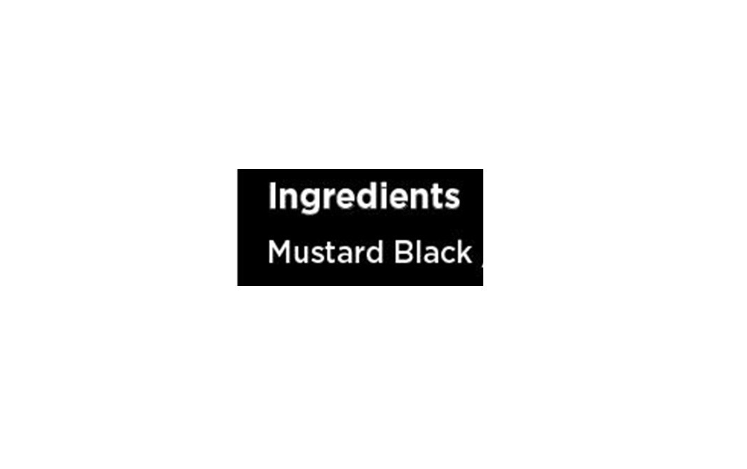Salz & Aroma Black Mustard    Plastic Jar  200 grams